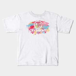 Watercolor Splash Logo Shirt Kids T-Shirt